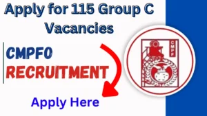 Read more about the article CMPFO Recruitment 2025: Apply for 115 Group C Vacancies