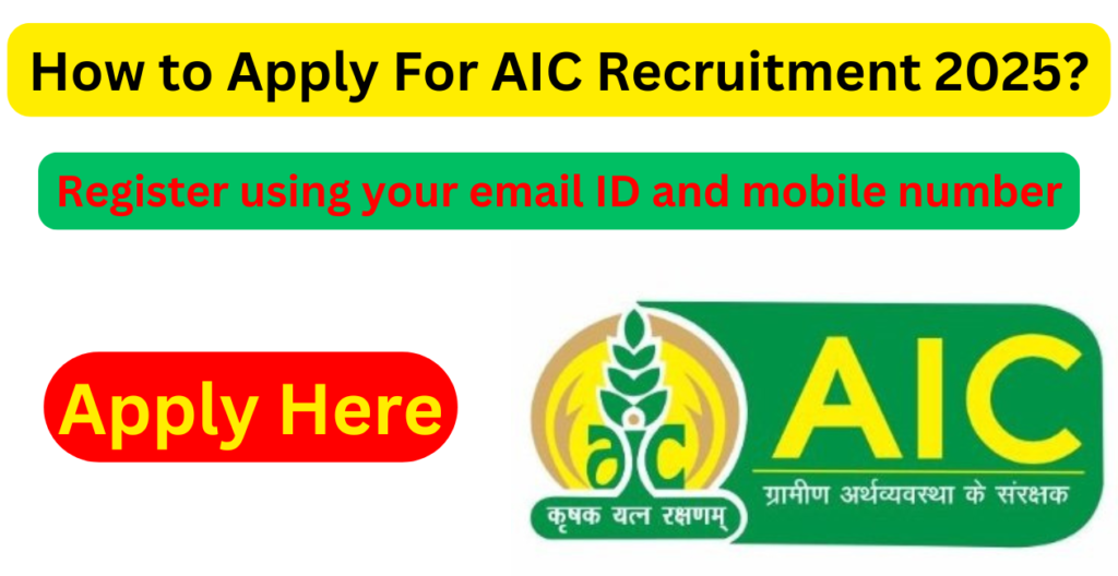 AIC Recruitment 2025