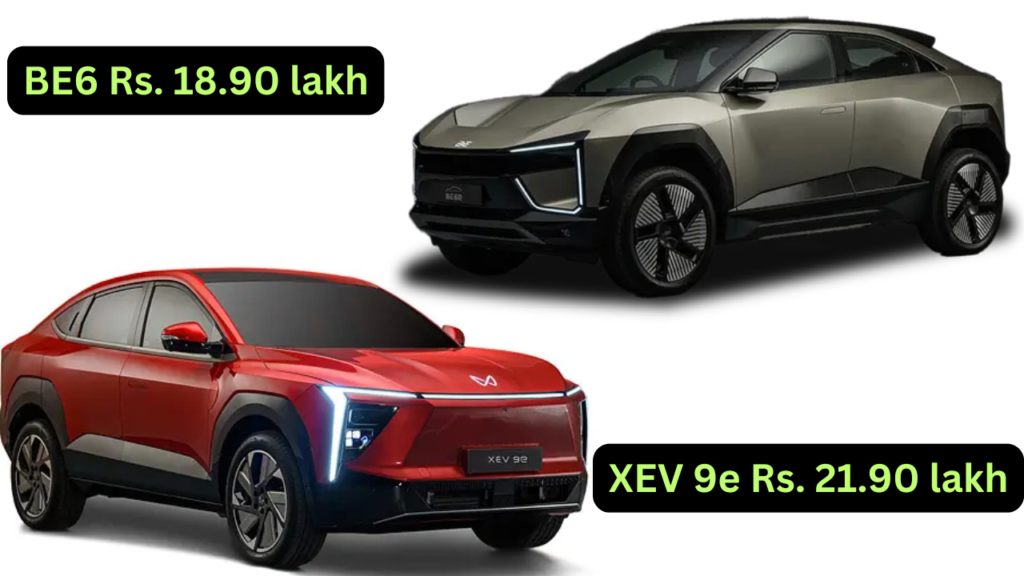 Mahindra XEV 9e and BE6