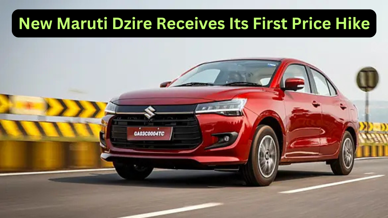 Read more about the article New Maruti Dzire Receives Its First Price Hike: Everything You Need to Know