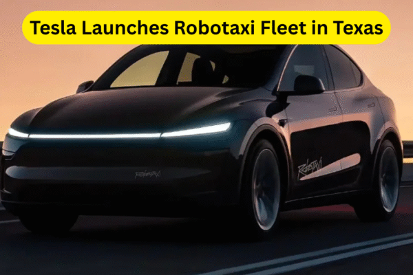Tesla Launches Robotaxi Fleet in Texas