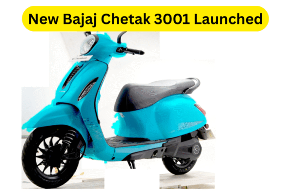New Bajaj Chetak 3001 Launched at Rs. 99,990
