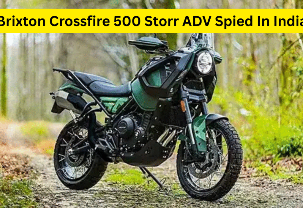 Brixton Crossfire 500 Storr ADV Spied In India