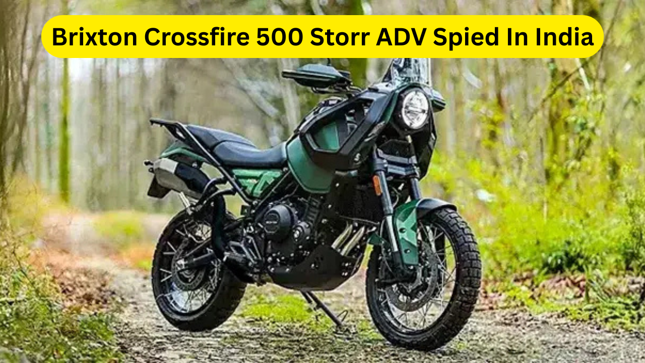 Brixton Crossfire 500 Storr ADV Spied In India