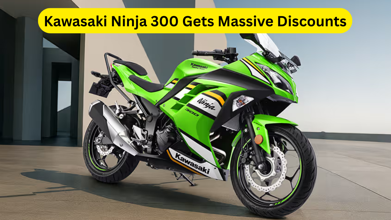 Kawasaki Ninja 300 Gets Massive Discounts
