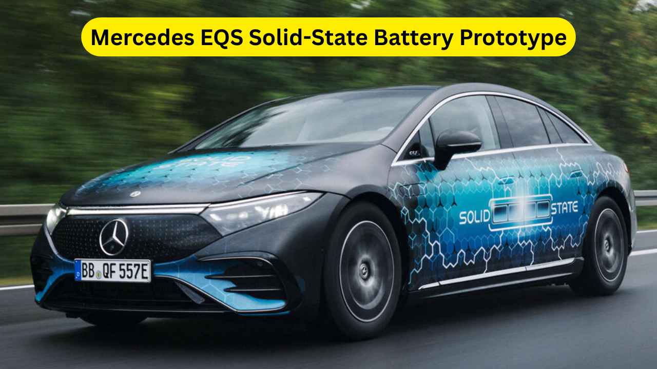 Mercedes EQS Prototype with Solid-State
